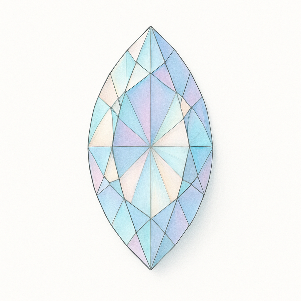 2.01ct MARQUISE D/FL